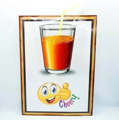 A SARKAR MAGIC WORLD ANIMATED DRINK PICTURE MAGIC / JUICE APPEAR & DISAPPEAR PHOTO MAGIC 1 Magic Tricks