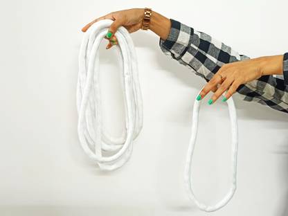 wizerdy LONG LONG ROPE MAGIC TRICK (MAGNETIC) / ROPE BUNCH TO RINGS MAGIC TRICK (WHITE) 1 Magic Tricks