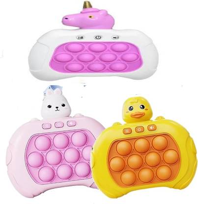 SALPITOYS Quick Push Bubble Competitive Game Console Series Creative Decompression Game Finger Puppets