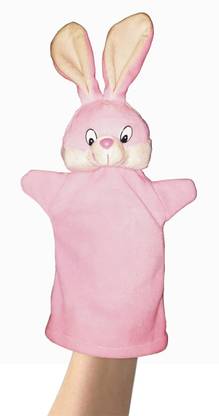 Tiny Tots Animals Baby Steps Story Telling Hand Finger Puppets for Kids (Rabbit) Hand Puppets