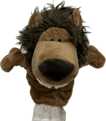 SSR SHOP LION HAND PUPPET / LION KING SOFT PUPPET TOY / TALKING & CLAPING Hand Puppets