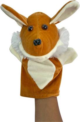 Ritu Shubhman's Creation Fox Hand Puppet Big Size Hand Puppets