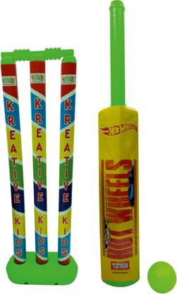 HOT WHEELS My First Cricket Set for Kids Cricket Kit