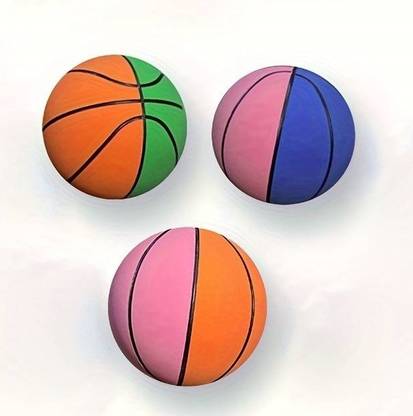 Bestie Toys Mini Basketball Jumping Balls Crazy ball Pack of 3 Crazy Ball