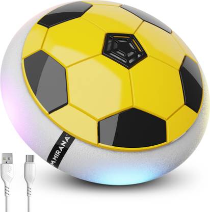 Mirana USB Rechargeable Indoor Floating Hoverball | Air Football Smart | Toy for Kids Football