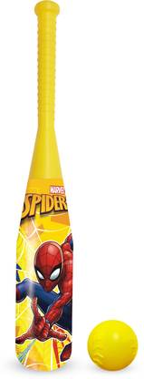 MARVEL Spider-Man Baseball Bat and Ball Kids Baseball Kit
