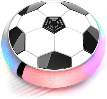 333MART Air Football Toy Hover Soccer Ball Floating Soft Foam Bumper With LED Lights Hoverball
