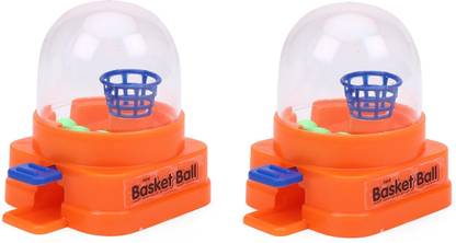 YUIOP - Mini Basketball Game - 1 Console, 4 Balls - Fun & Innovative (Pack Of 2) Basketball
