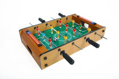 PlayKith Wooden Foosball Table with Football/Soccer game Assembly for Kids Foosball