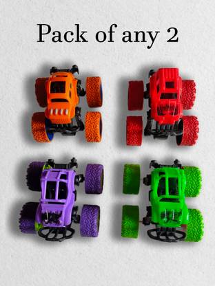 MSP SUPPLIER Mini Monster Car | Friction Power Car With The Fastest Collection | Pack of 2 Skates & Skateboard