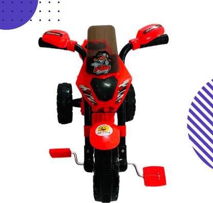 SMILEY TOYS SMILEYTOYS Bike Baby Trikes Ride-On Musical Horn and Lights STKHBGR6 Tricycle