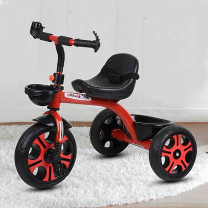 DASAN BST03- XIPRO WHEEL RED COLOR TRICYCLE FOR KIDS BEST COMFORTABLE FOR KIDS BST03-RED BABY TRICYCLE FOR KIDS Tricycle