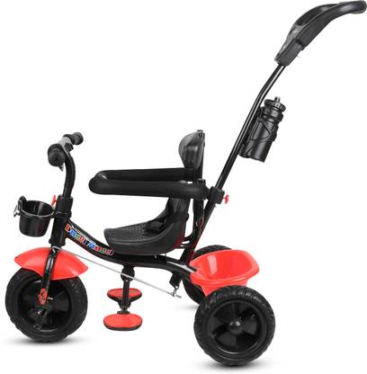 NEXOVA Tricycle Plug N Play Kids/Baby Tricycle with Parental Control,Safety Guard Rail N-5 Red 1-5 Year Kids Tricycle Tricycle