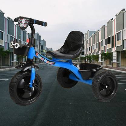 TOYSHOPPEE Stylish Tricycle For Kids With Front And Back Basket Comftable Recommended Kiddo Tricycle For Age 1-5 Years Kids Cycle Tricycle