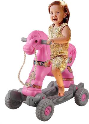 toyprofessor Baby Horse Rider and Rocker for child Age 1-3 Birthday Gift for Kids rideon toy Horse Riding Toys for Kids Baby 767 Tricycle