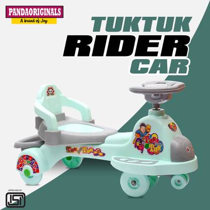 Pandaoriginals TUK TUK SR GREENGREY MAGIC CAR TUK SENIOR MAGIC CAR Tricycle