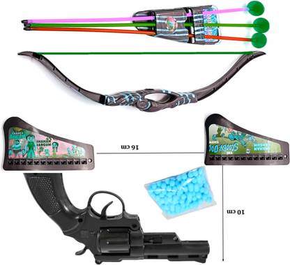 Dynamic Retail Global Gun Toys for Boys With Bullets, Archery Bow & Arrows, Blaster Guns Darts SX817 Guns & Darts