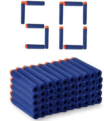 Cambly Bullet Soft Foam Dart for Gun| Pack of 50 | Darts & Plastic Bullets