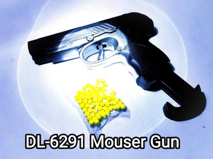 JANVI DL-6291 plastic monster mouser gun for kids with 1 pkt dart Guns & Darts