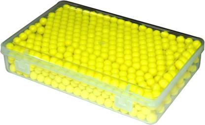 Cambly 6mm BB Bullets | 1000 Rounds | Ideal for Toy Guns & Airsoft | Long Range 50-60m Darts & Plastic Bullets