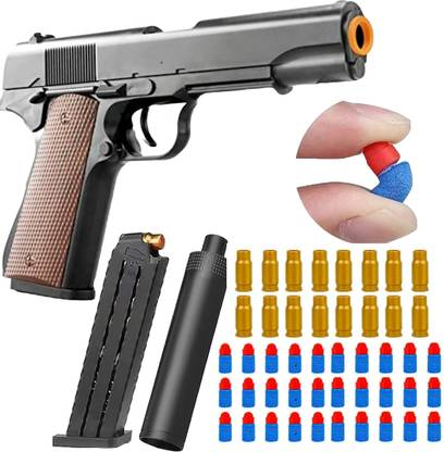 toypapa air soft gun toys for boys look like real air gun bullet shell throwing toy guns Guns & Darts
