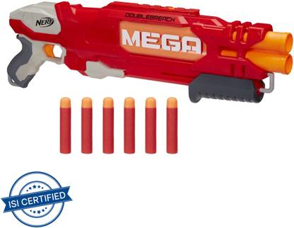 Nerf N-Strike Mega DoubleBreach Blaster Guns & Darts