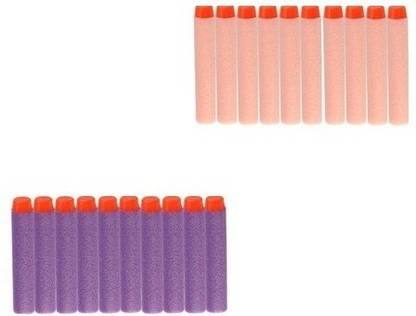 वुफ Bullet Foam Dart Bullets for Nerf N-Strike Elite Gun (Pack of 20)