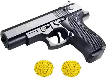 Cambly Plastic Air Sports Mauser Gun Toy with 50-60 Count 6mm BB Bullets for Kids Guns & Darts