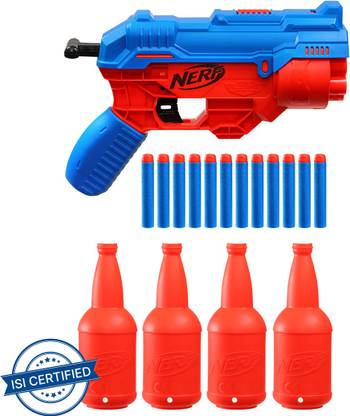 Nerf Alpha Strike Cobra RC-6 Targeting Set ,17 Pieces Darts & Plastic Bullets