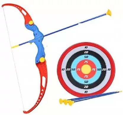 SR Toys Archery Bow and Arrow Toy Set with Target Outdoor Fun Game Bows & Arrows