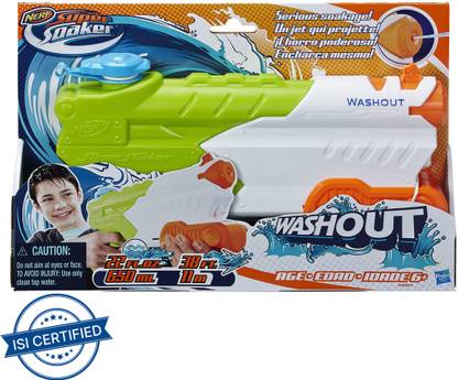 Nerf Super Soaker Washout Blaster Water Gun