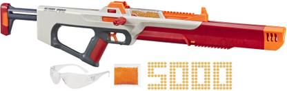 Nerf Pro Gelfire Ghost Bolt Action Blaster W/ Hopper & Eyewear, Ages 14 Guns & Darts