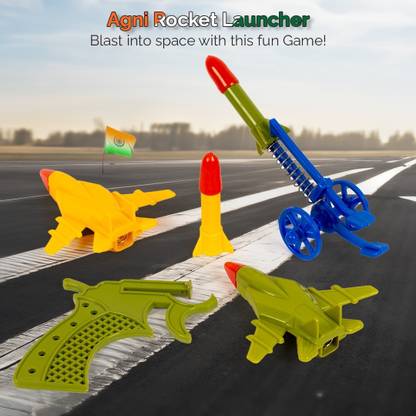 zokato Agni Rocket Launcher Blast Into Space This Fun Game Guns & Darts