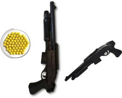 Zest4u Long Airsoft Action Toy for kids Play Single Reload Toy~ Full Action Diwali Gun
