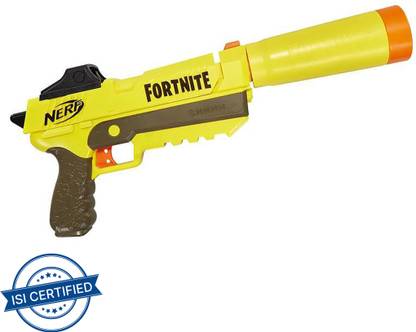 Nerf Fortnite SP-L Elite Dart Blaster with Detachable Barrel Guns & Darts