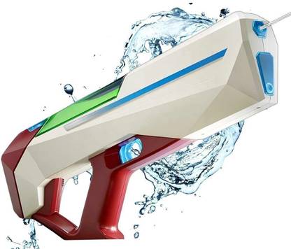 ivee international High Pressure Electric Water Gun, Long-Range, Automatic Water Blaster Water Gun