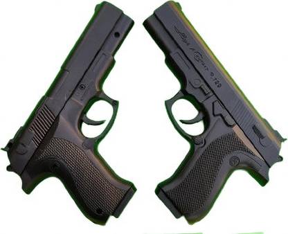 SHIVAPLAST RIGHT FOR FIGHT MAUSER TOY. GUN WITH 2 GUN AND 120 BULLETS Guns & Darts