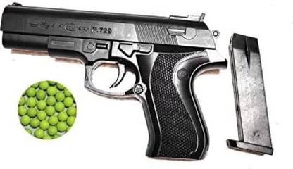 Harsun BHAUKAL TOY MOUSER PLASTIC GUN WITH 120 BULLETS FOR BHAUKAL PUBG GAMES Guns & Darts