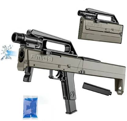 KTRS FMG9 Submachine Gun Foldable Manual Bullet Launch Soft Bullet Assault Rifle Guns & Darts