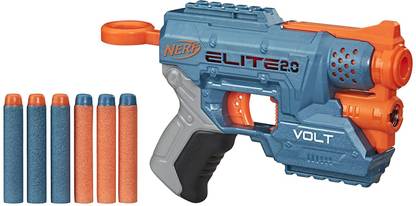 Nerf Elite 2.0 Volt Sd-1 Blaster, 6 Darts, Light Beam Targeting Guns & Darts