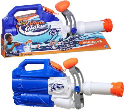 Nerf Super Soaker Soakzooka for 7 Year Old Boys and Girls, Outdoor Games Water Gun