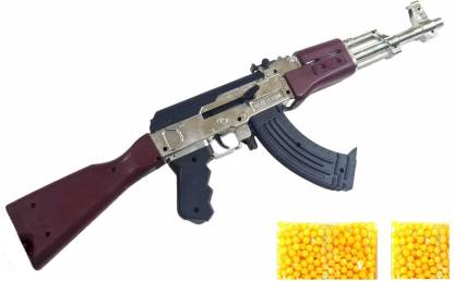 IndusBay 23 Inches Long AK47 BB Sniper Airsoft Toy Gun with 1000 BB ...