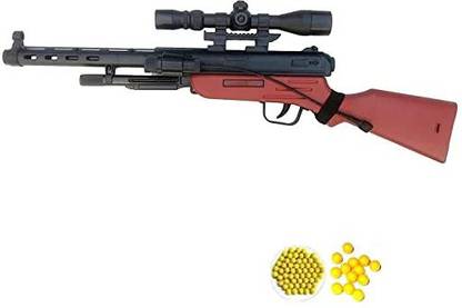 Anushka Toys M40 BB Bullet Toy Gun Commando Army Police Includes Laser light birthday gifts Guns & Darts