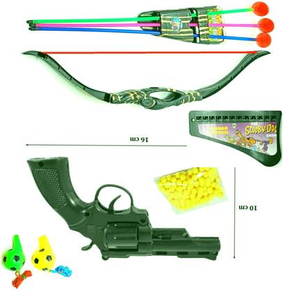 Dynamic Retail Global Gun Toys for Boys With Bullets, Archery Bow & Arrows, Blaster Guns Darts SX551 Guns & Darts