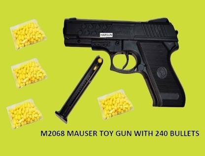 Harsun SHRI SHYAM MAUSER TOY GUN WITH 240 BULLETS Guns & Darts