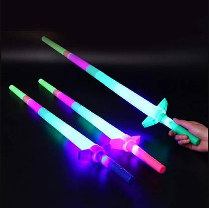 giftsrus LED Light Sword-Expandable Glow Light Talwar Maces & Swords