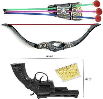 Dynamic Retail Global Gun Toys for Boys With Bullets, Archery Bow & Arrows, Blaster Guns & Darts PI98 Guns & Darts