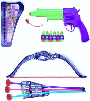 Dynamic Retail Global Gun Toys for Boys With Bullets, Archery Bow & Arrows, Blaster Guns Darts A.1097 Guns & Darts