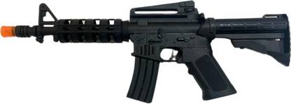 Gurtoy MACHINE GUN TOY SET FOR KIDS WITH LIGHTS & SOUND Guns & Darts