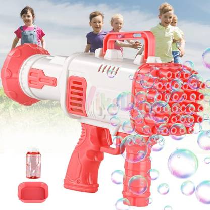 Toykart 32 Hole Super Rocket Bubble Gun for Kids Water Gun